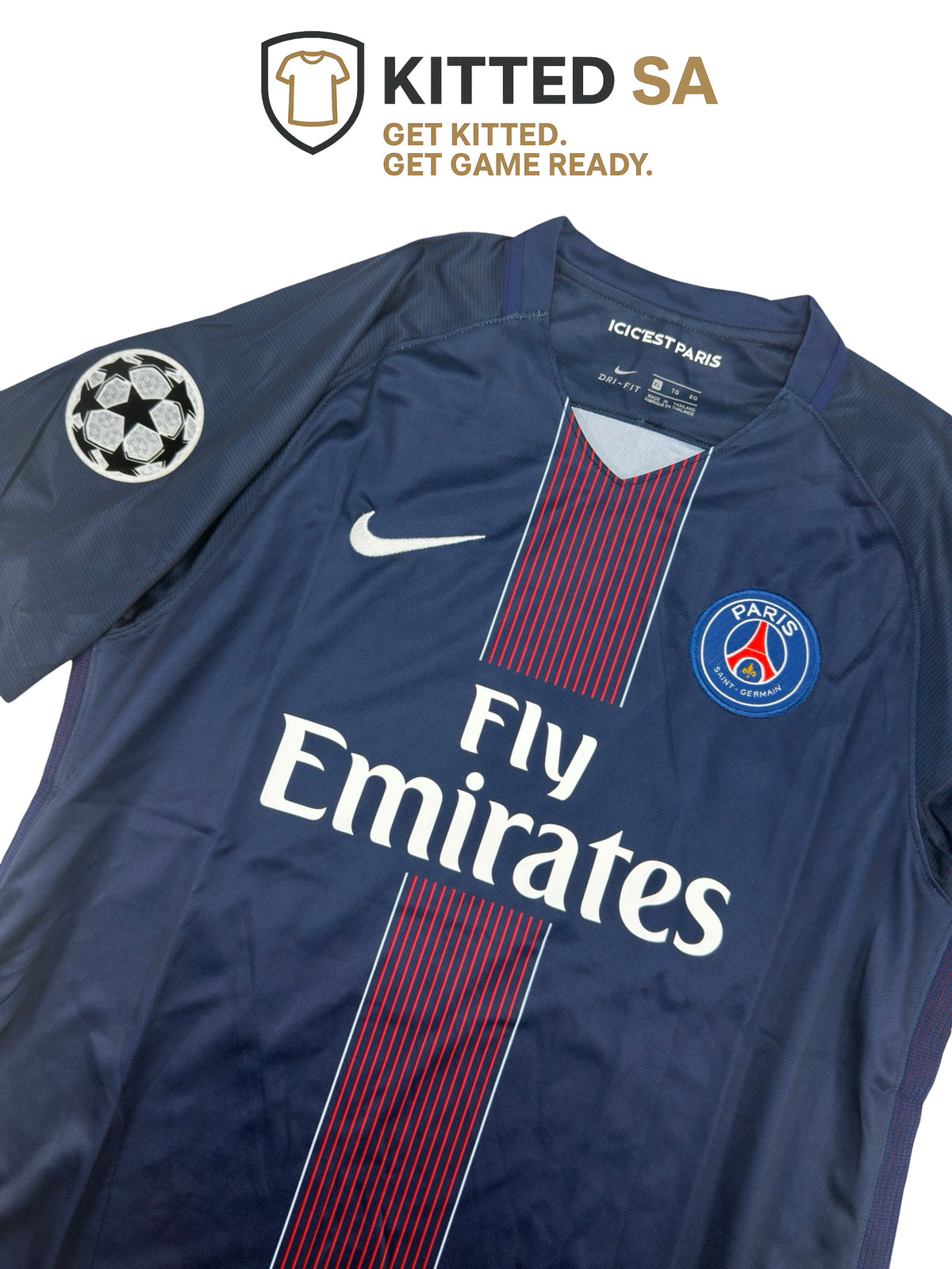 PSG 2016/17 Thiago Silva Home Kit