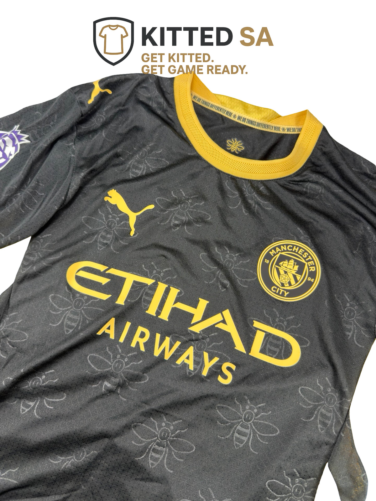 Manchester City 2026/27 Haaland Away Player Edition Kit
