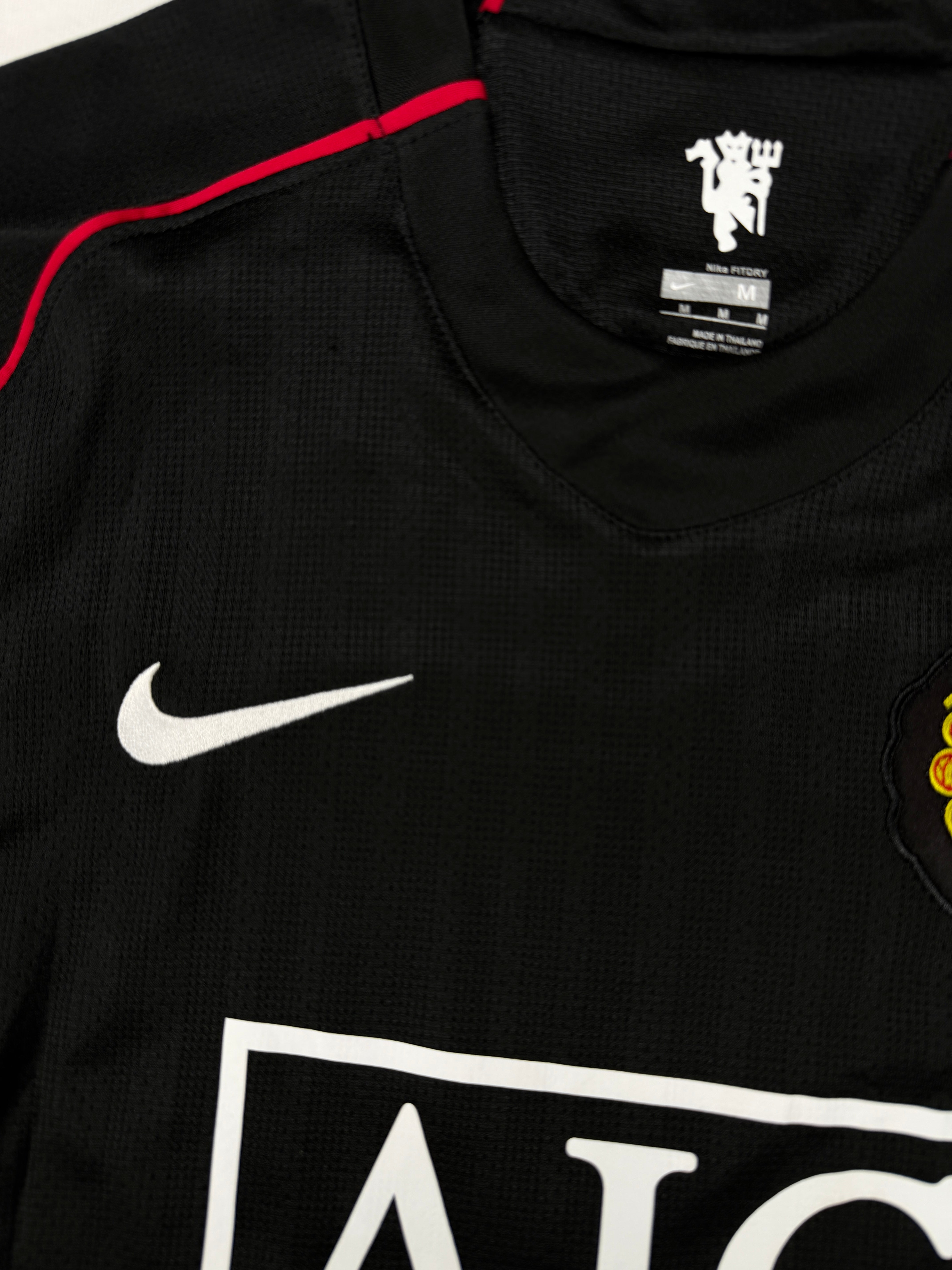 Manchester United 2007/08 Ronaldo Black Long Sleeve – KITTED SA