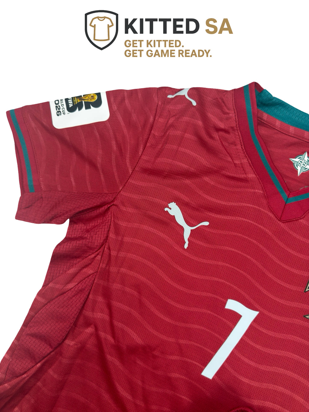 Portugal 2026 Ronaldo World Cup Kids Kit with Shorts & Socks