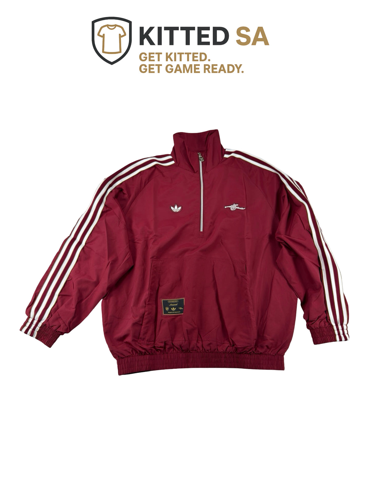 Arsenal Maroon adidas Originals 3/4 Jacket