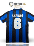 Inter Milan 1995/96 R. Carlos Home Kit