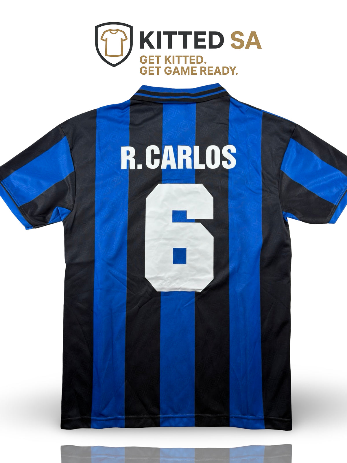 Inter Milan 1995/96 R. Carlos Home Kit
