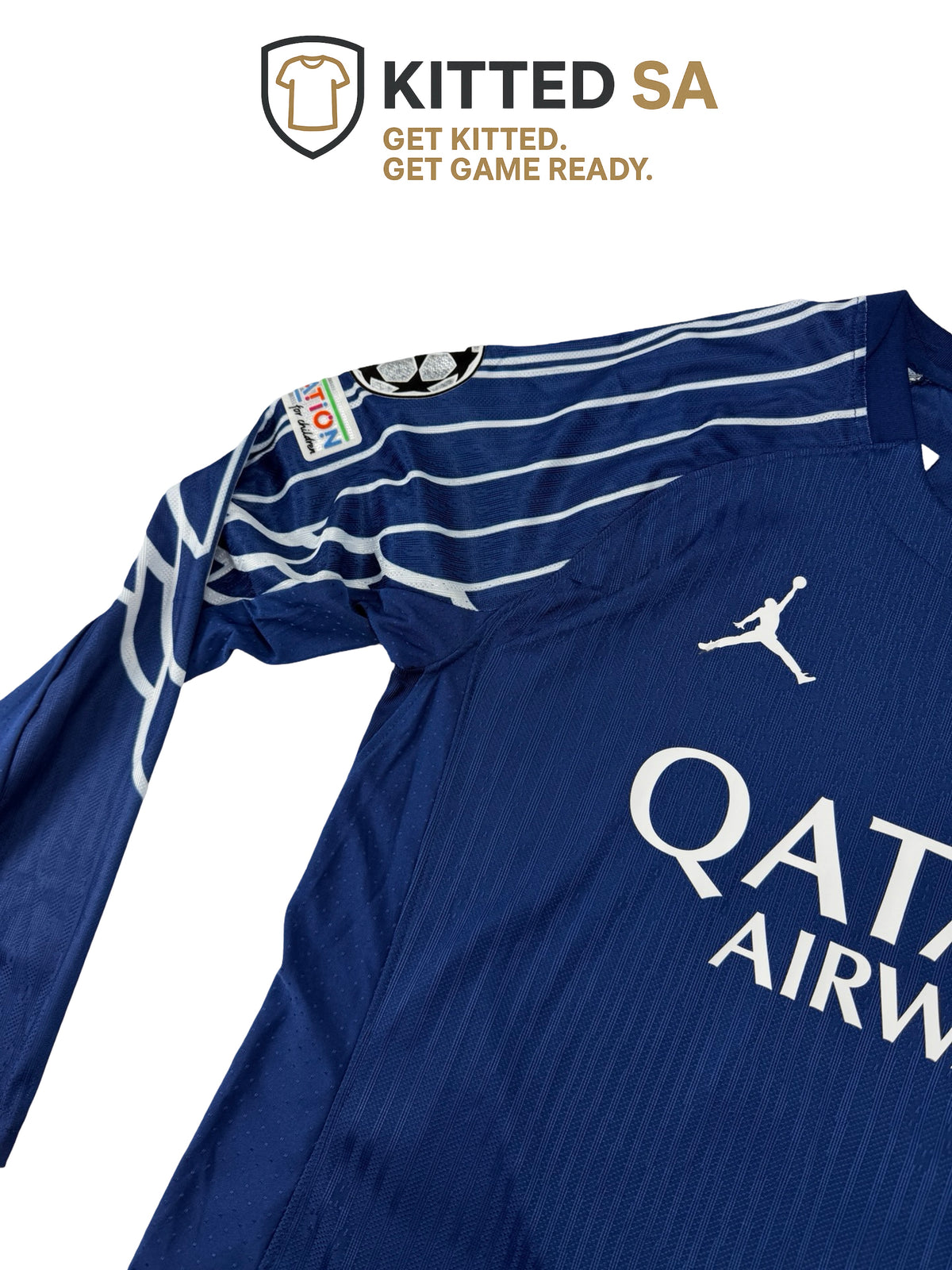 PSG 2024/25 Jordan Wings Fourth Long Sleeve Dembélé Player Edition Kit