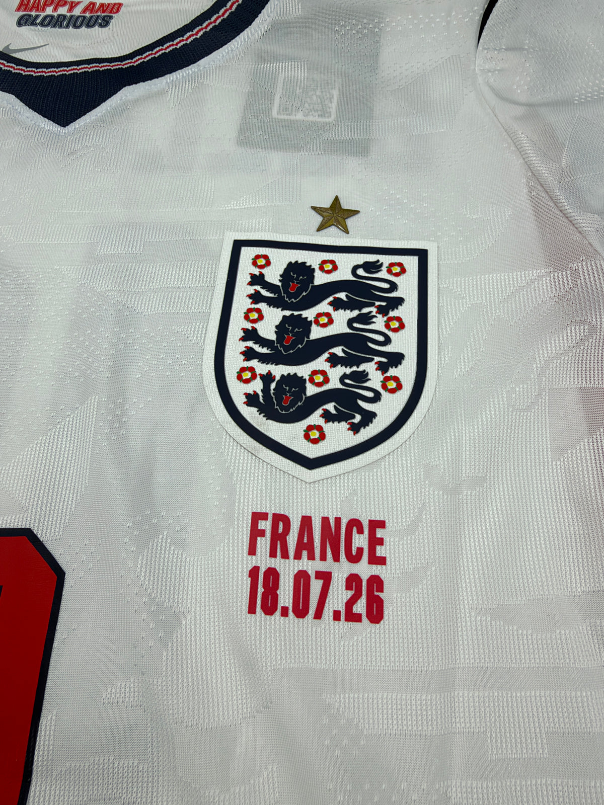 England 2026 Bellingham World Cup Third Place Home Player Edition Kit