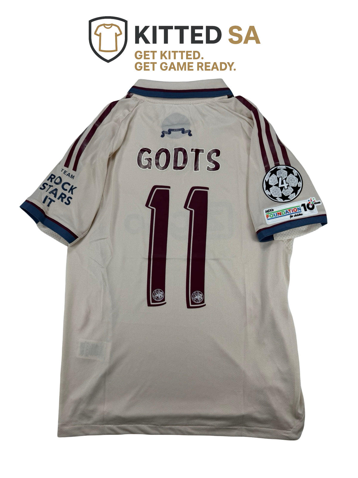 Ajax 2025/26 750 Year Anniversary Godts Third Player Edition Kit