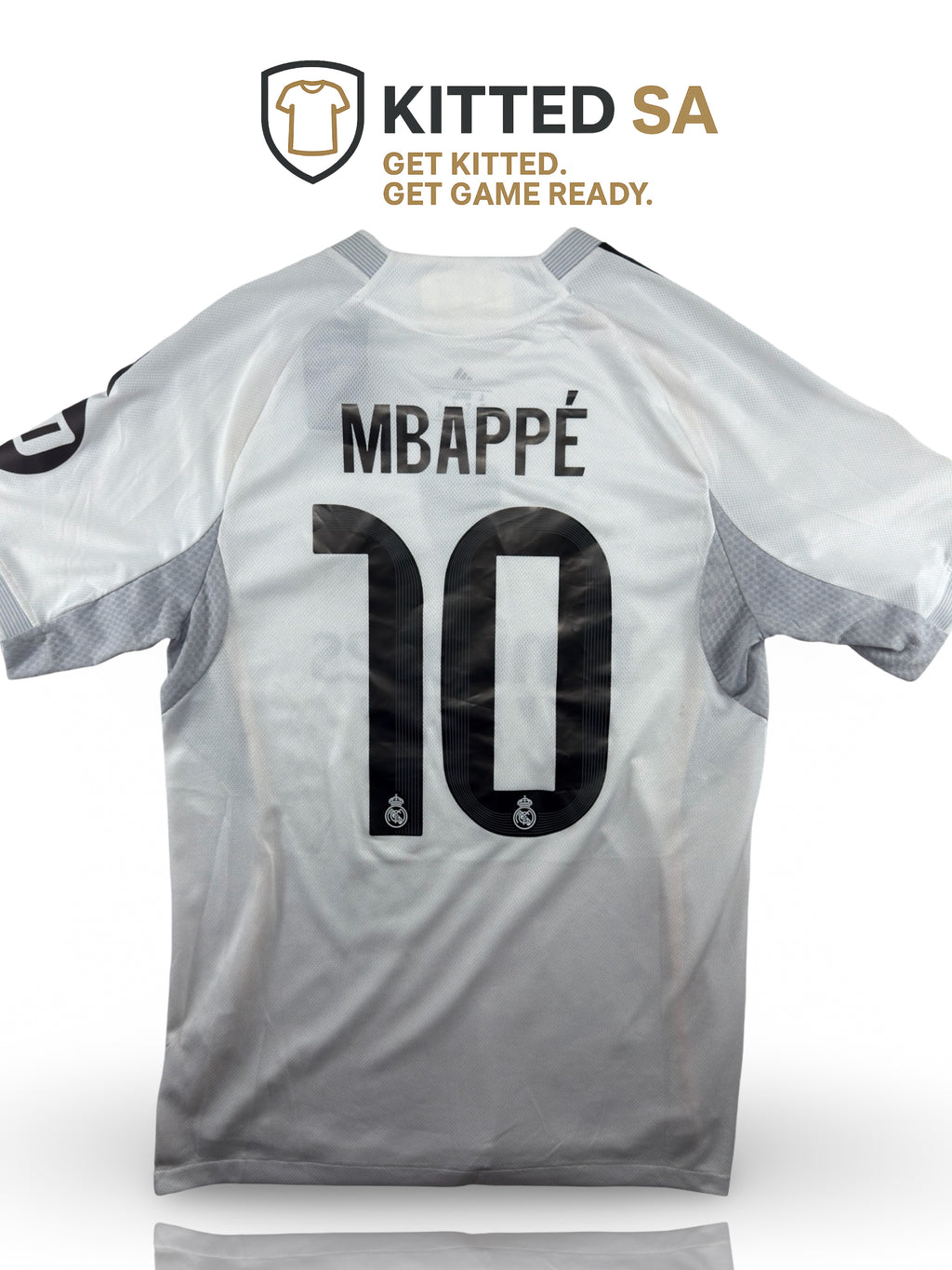 Real Madrid 2025/26 Mbappé Home Player Edition Kit