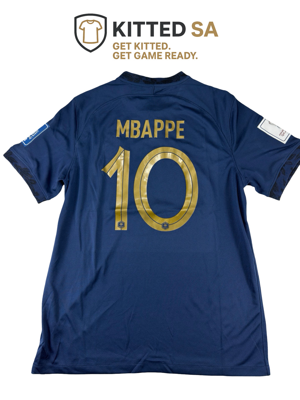 France 2022 Mbappé World Cup Final Home Kit