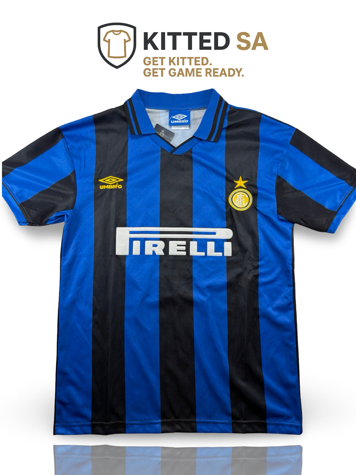 Inter Milan 1995/96 R. Carlos Home Kit