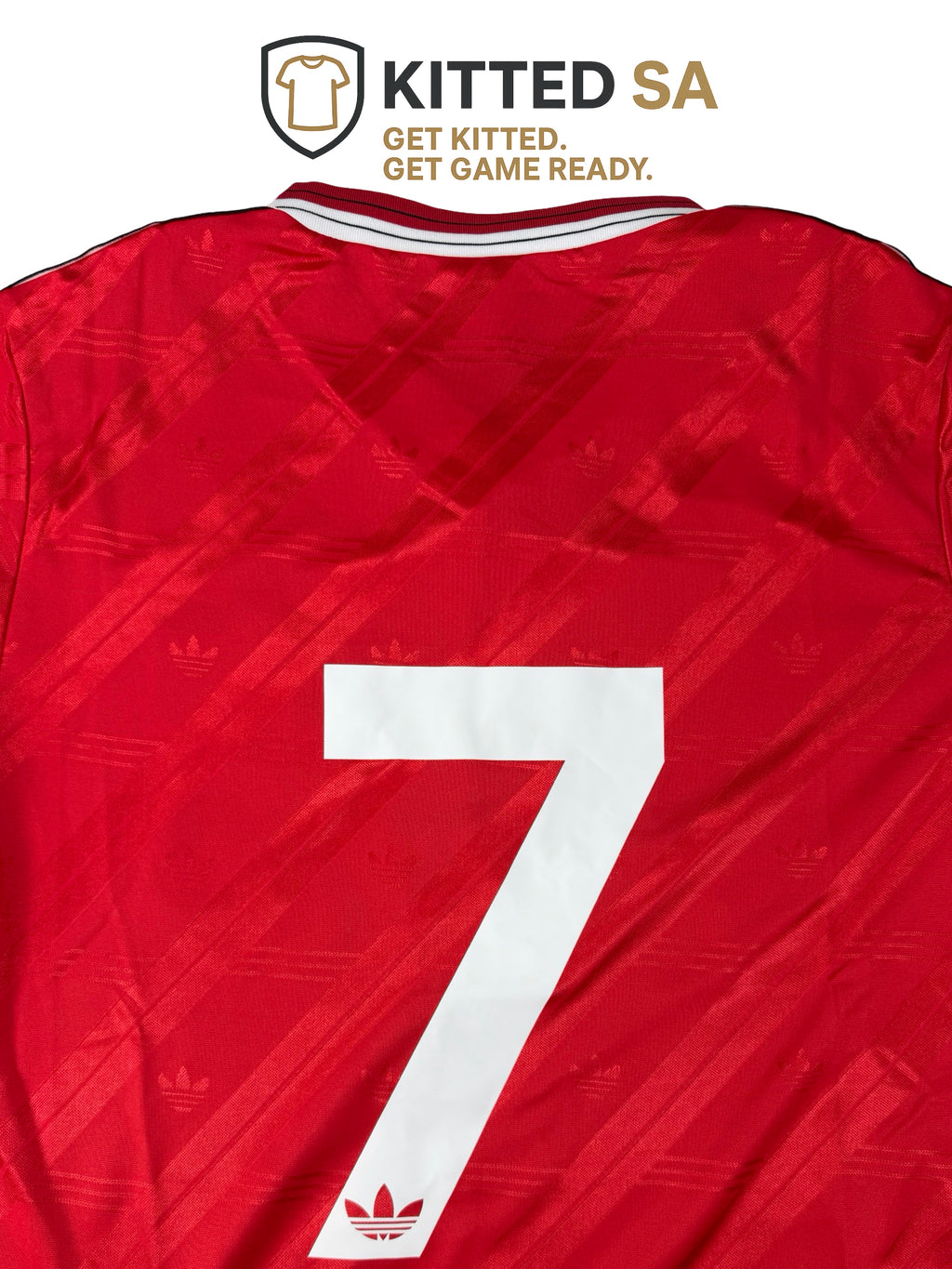 Manchester United 1986/88 Robson #7 Home Kit