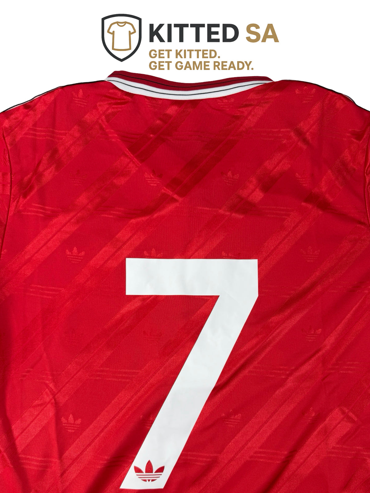 Manchester United 1986/88 Robson #7 Home Kit