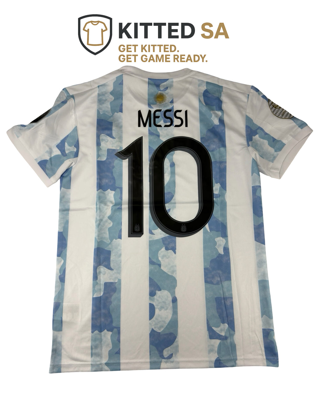 Argentina 2021 Messi Copa América Final Home Kit