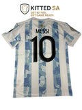 Argentina 2021 Messi Copa América Final Home Kit