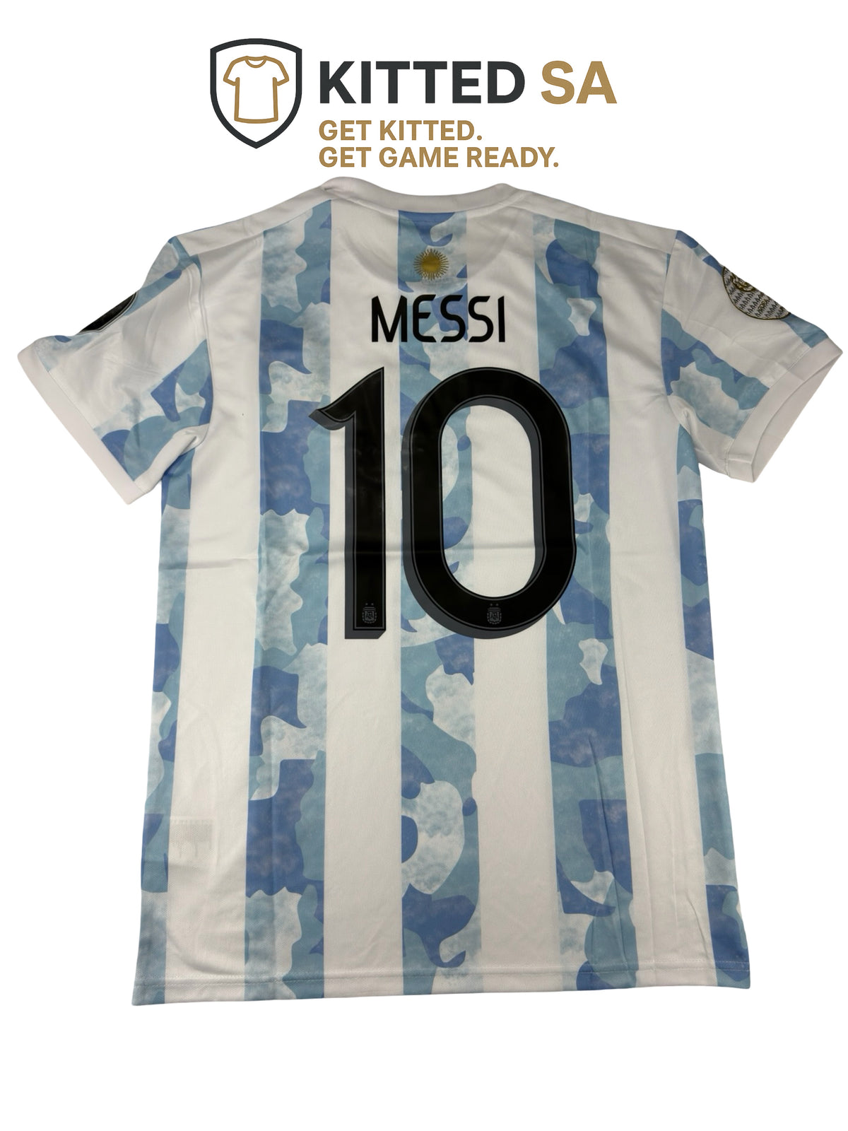Argentina 2021 Messi Copa América Final Home Kit