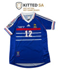 France 1998 Henry World Cup Final Home Kit
