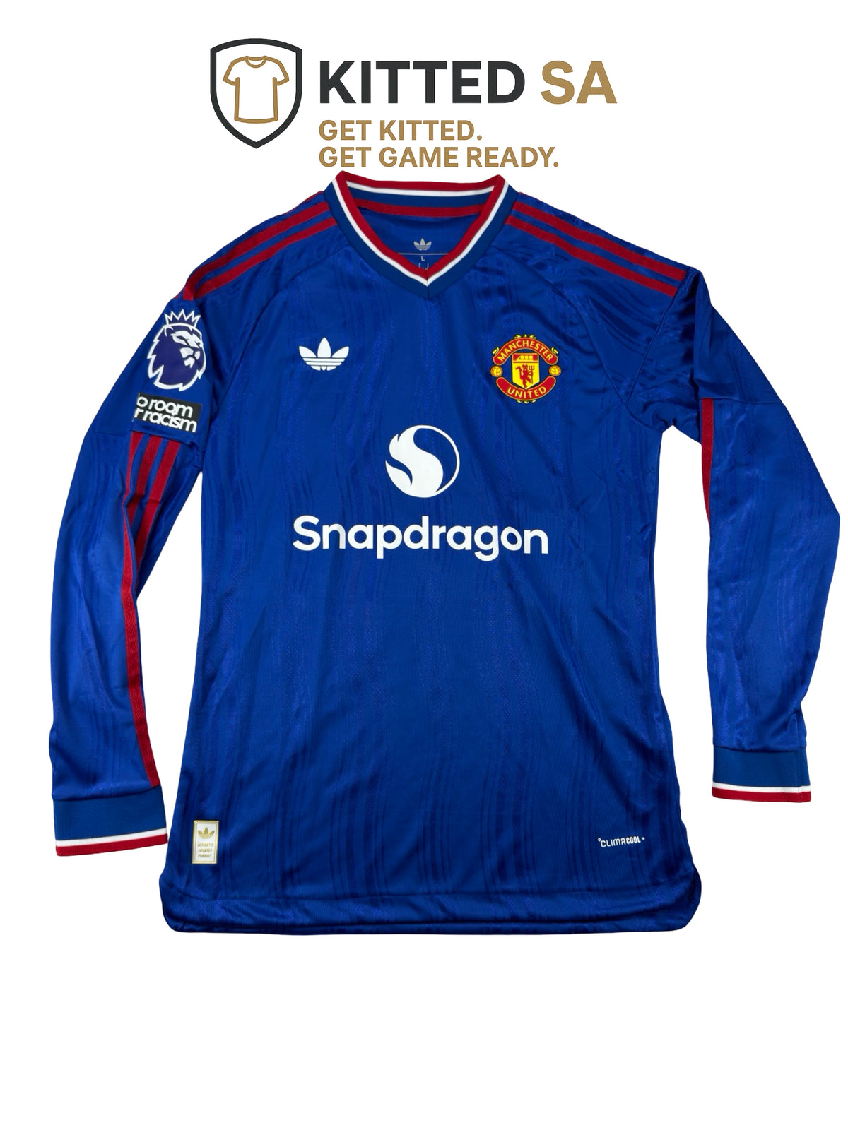 Manchester United 2026/27 Mainoo Away Long Sleeve Player Edition Kit