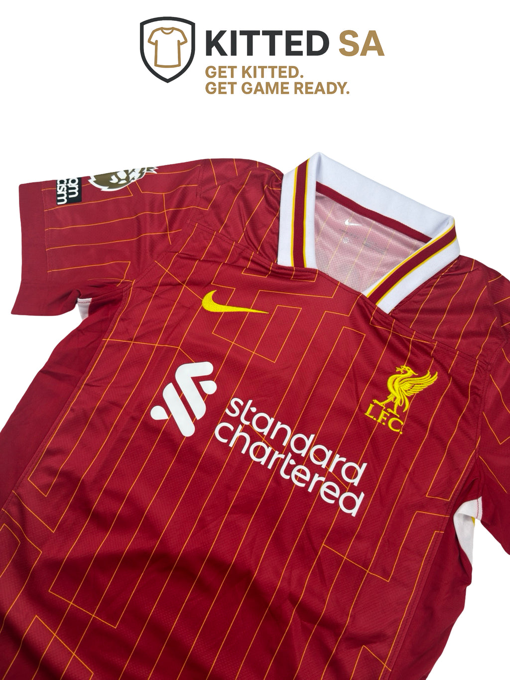 Liverpool 2024/25 Diogo Jota Home Kit – Champions Edition
