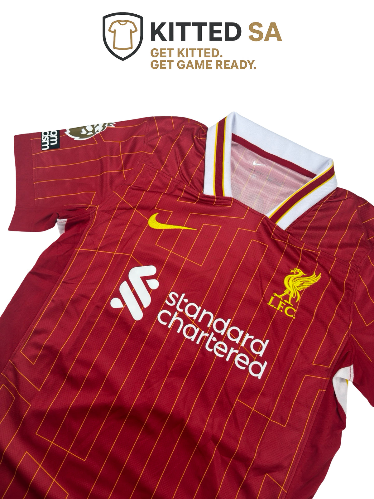 Liverpool 2024/25 Diogo Jota Home Kit – Champions Edition