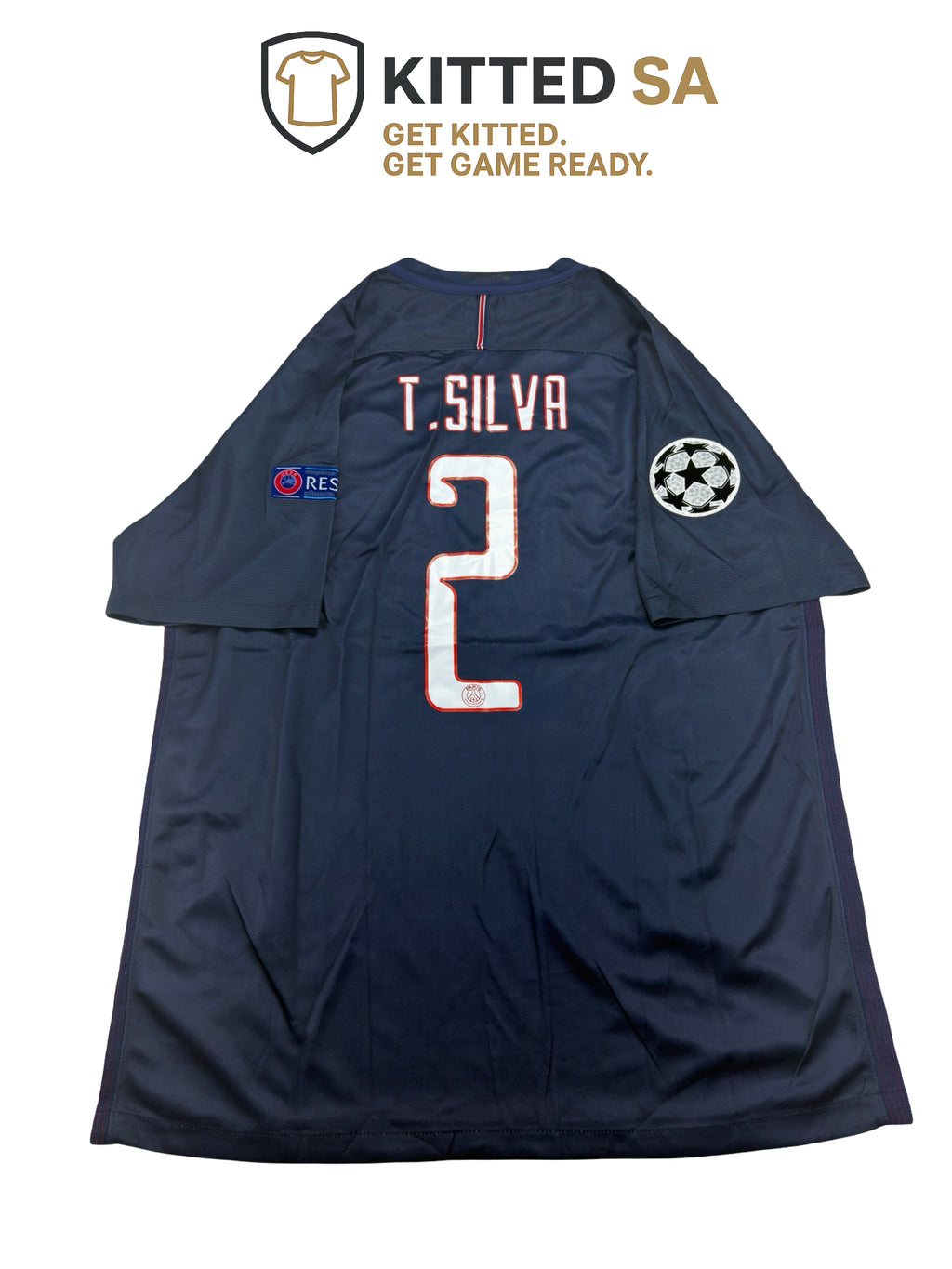 PSG 2016/17 Thiago Silva Home Kit