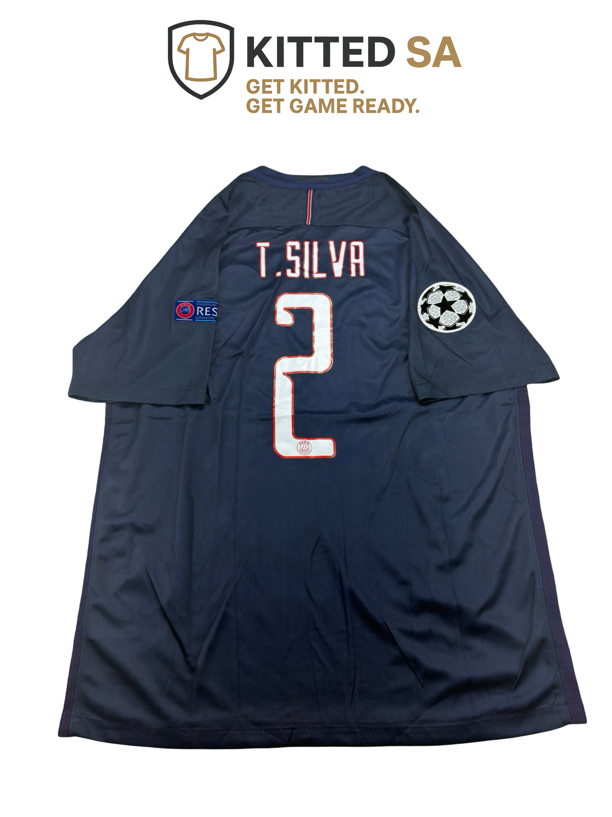 PSG 2016/17 Thiago Silva Home Kit