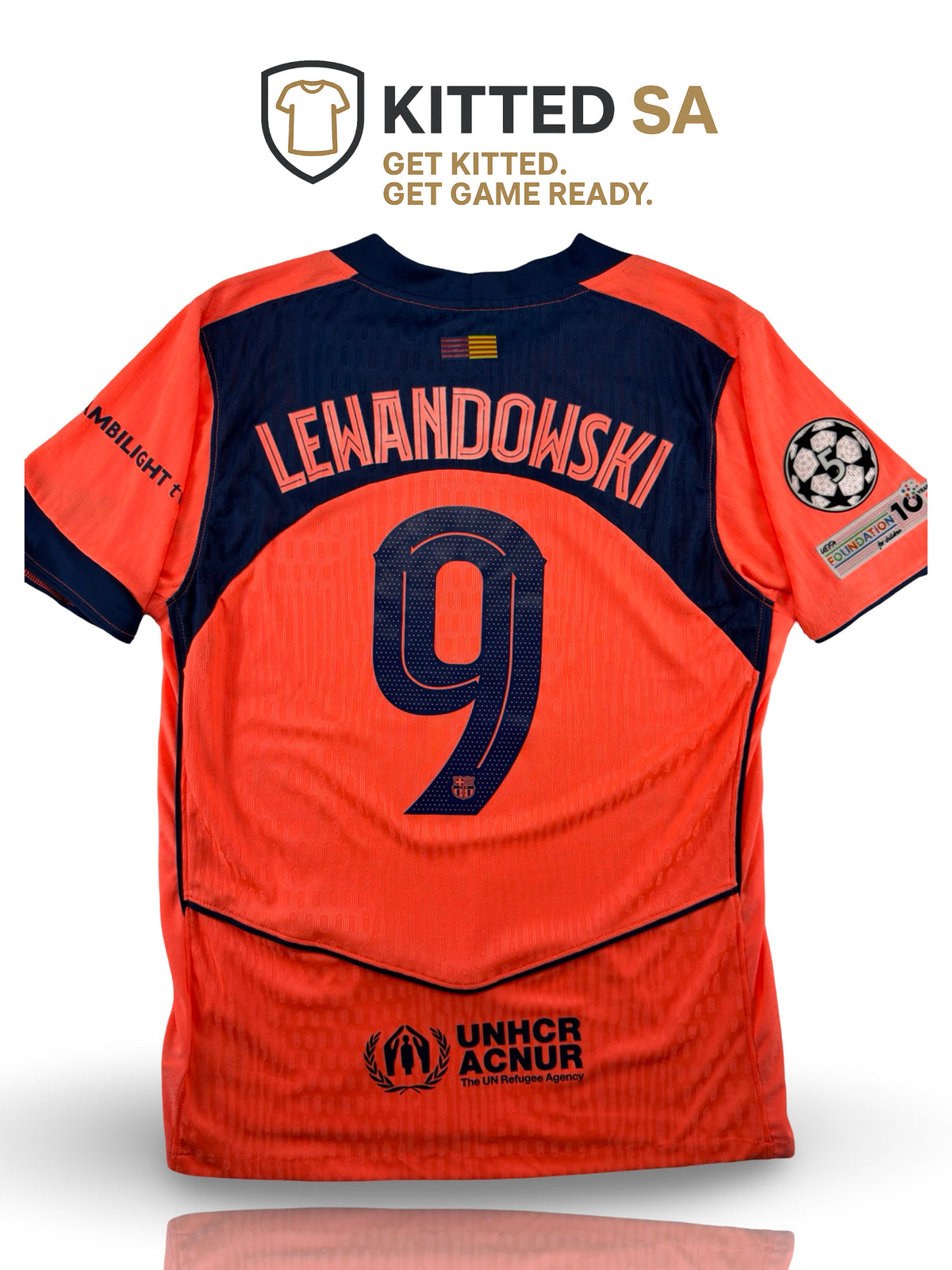 Barcelona 2025/26 Lewandowski Third Player Edition Kit