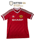 Manchester United 1986/88 Robson #7 Home Kit