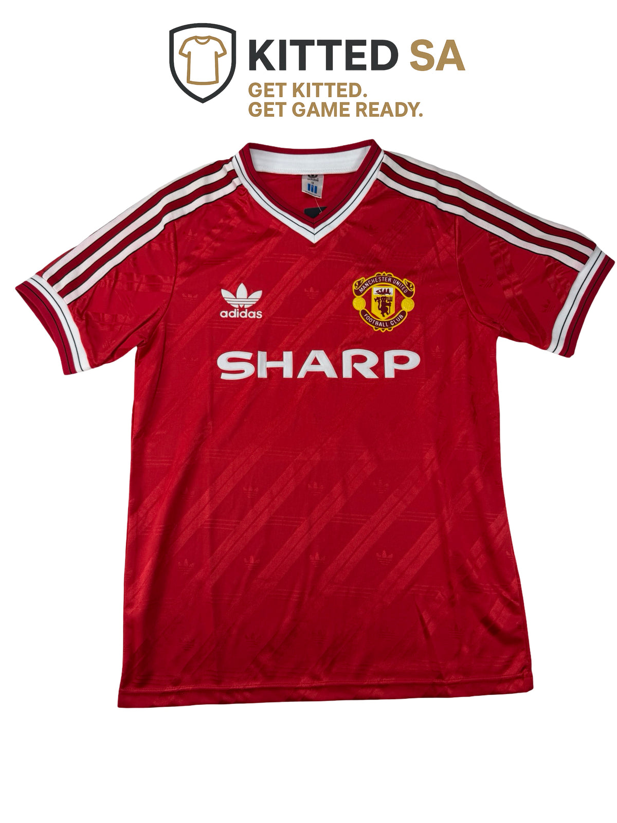 Manchester United 1986/88 Robson #7 Home Kit