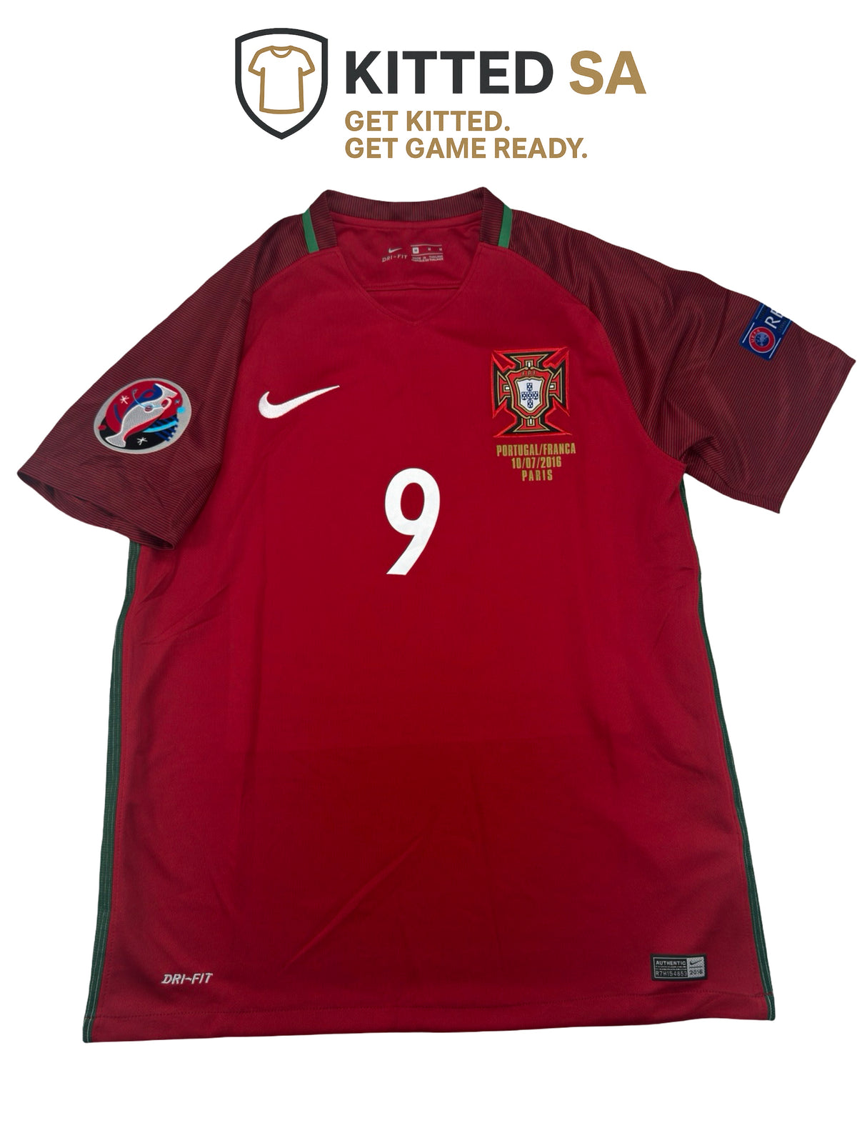 Portugal 2016 Éder Euro Final Home Kit