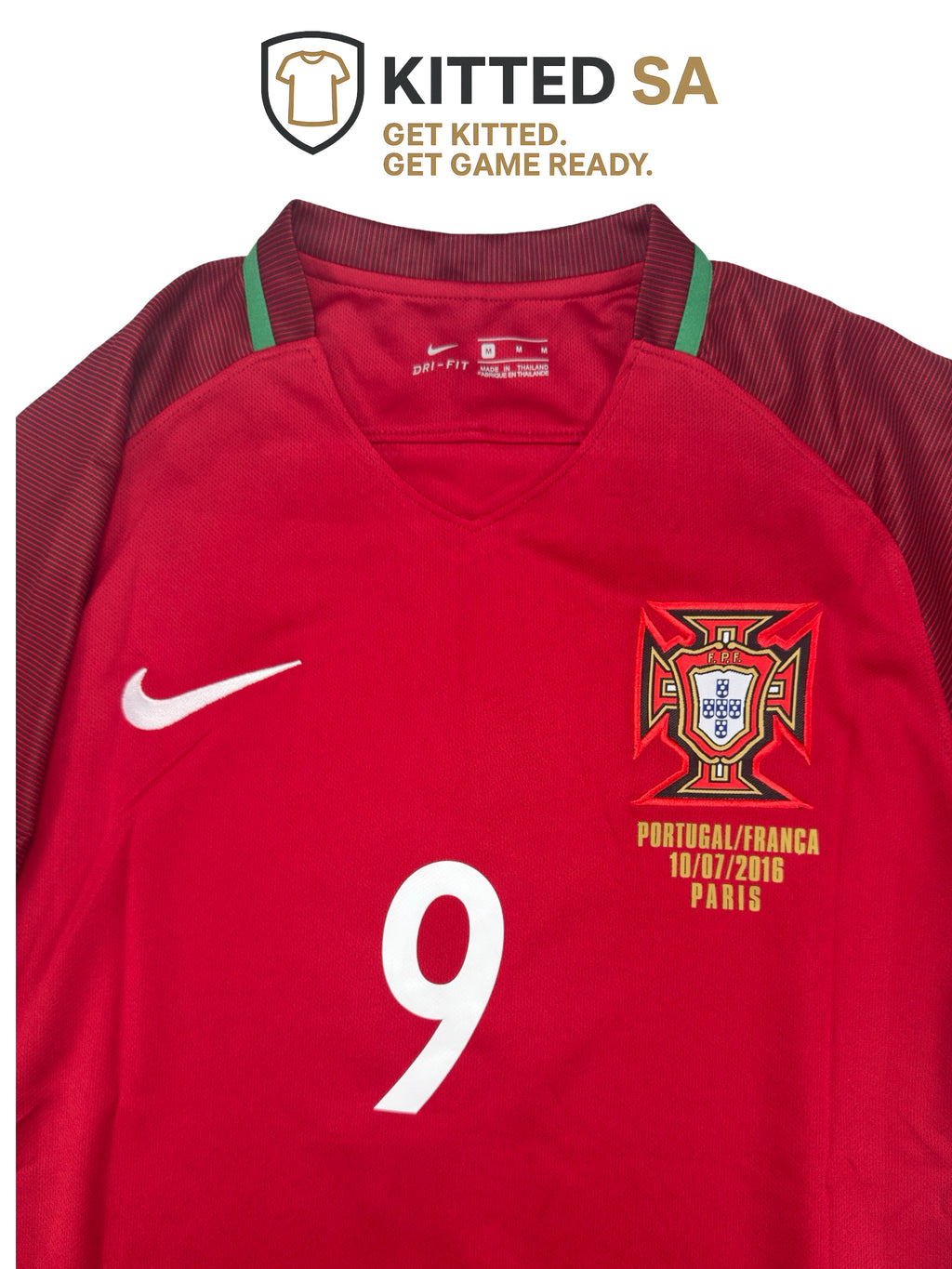 Portugal 2016 Éder Euro Final Home Kit