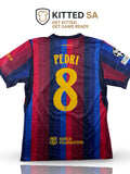 Barcelona 2026/27 Pedri Home Player Edition Kit