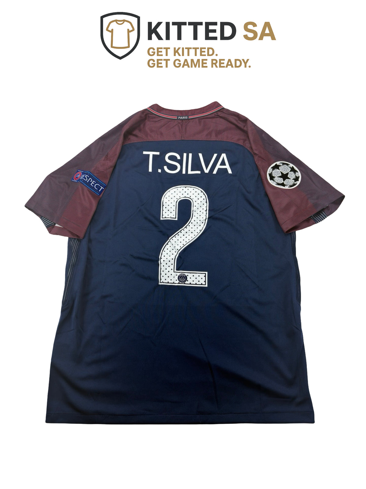 PSG 2017/18 Thiago Silva Home Kit