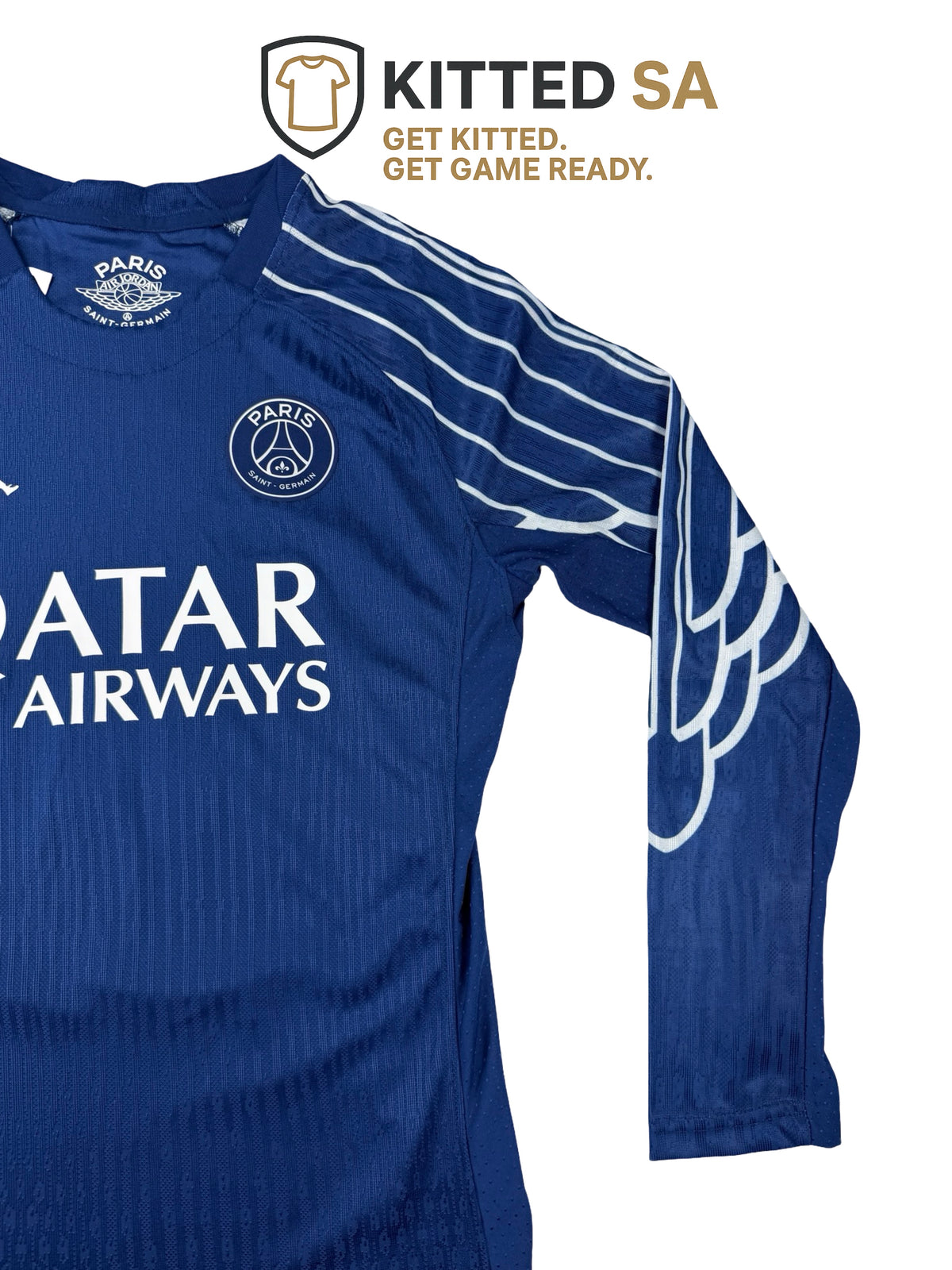 PSG 2024/25 Jordan Wings Fourth Long Sleeve Dembélé Player Edition Kit