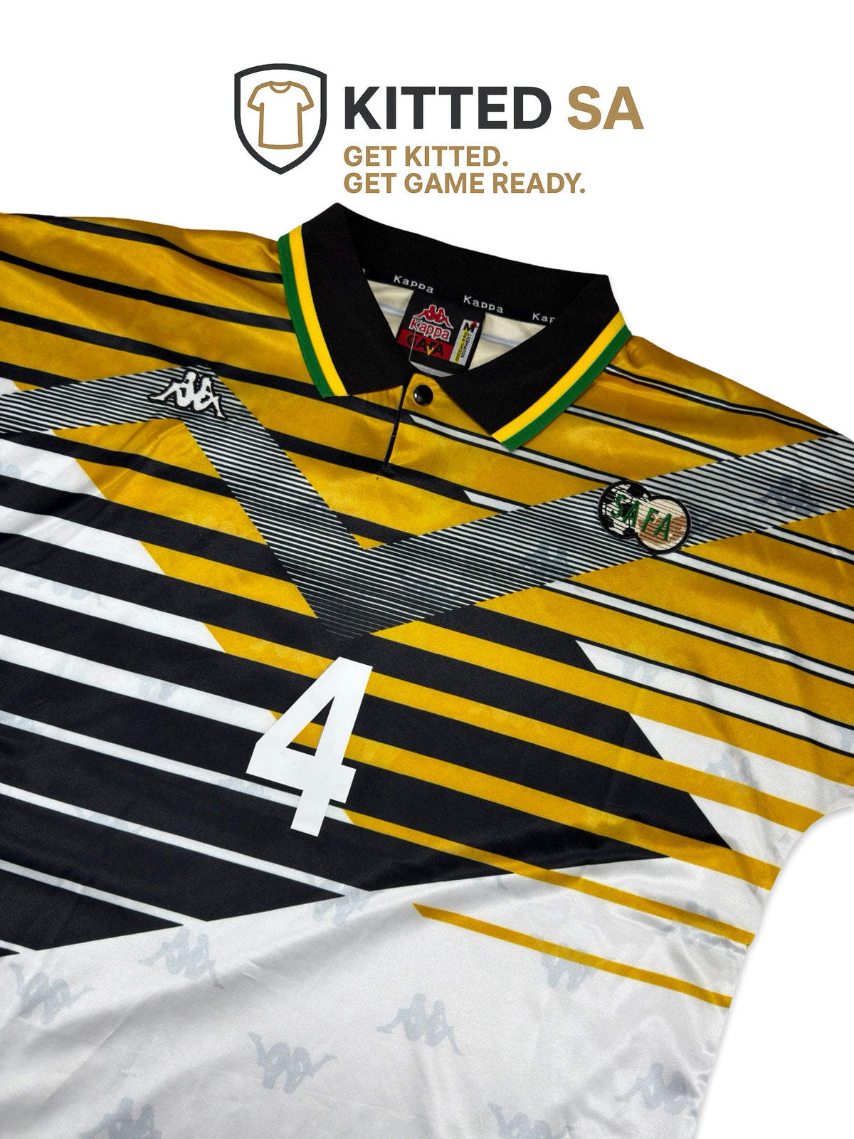 Bafana Bafana 1996 Radebe South Africa Home Kit