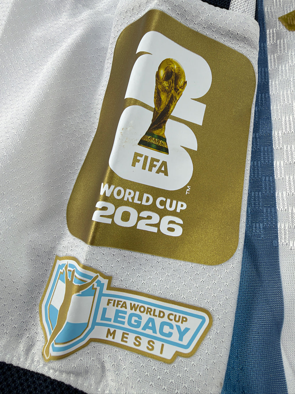 Argentina 2026 Messi Legacy World Cup Final Home Player Edition Kit