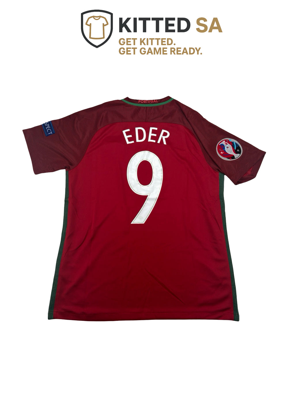 Portugal 2016 Éder Euro Final Home Kit