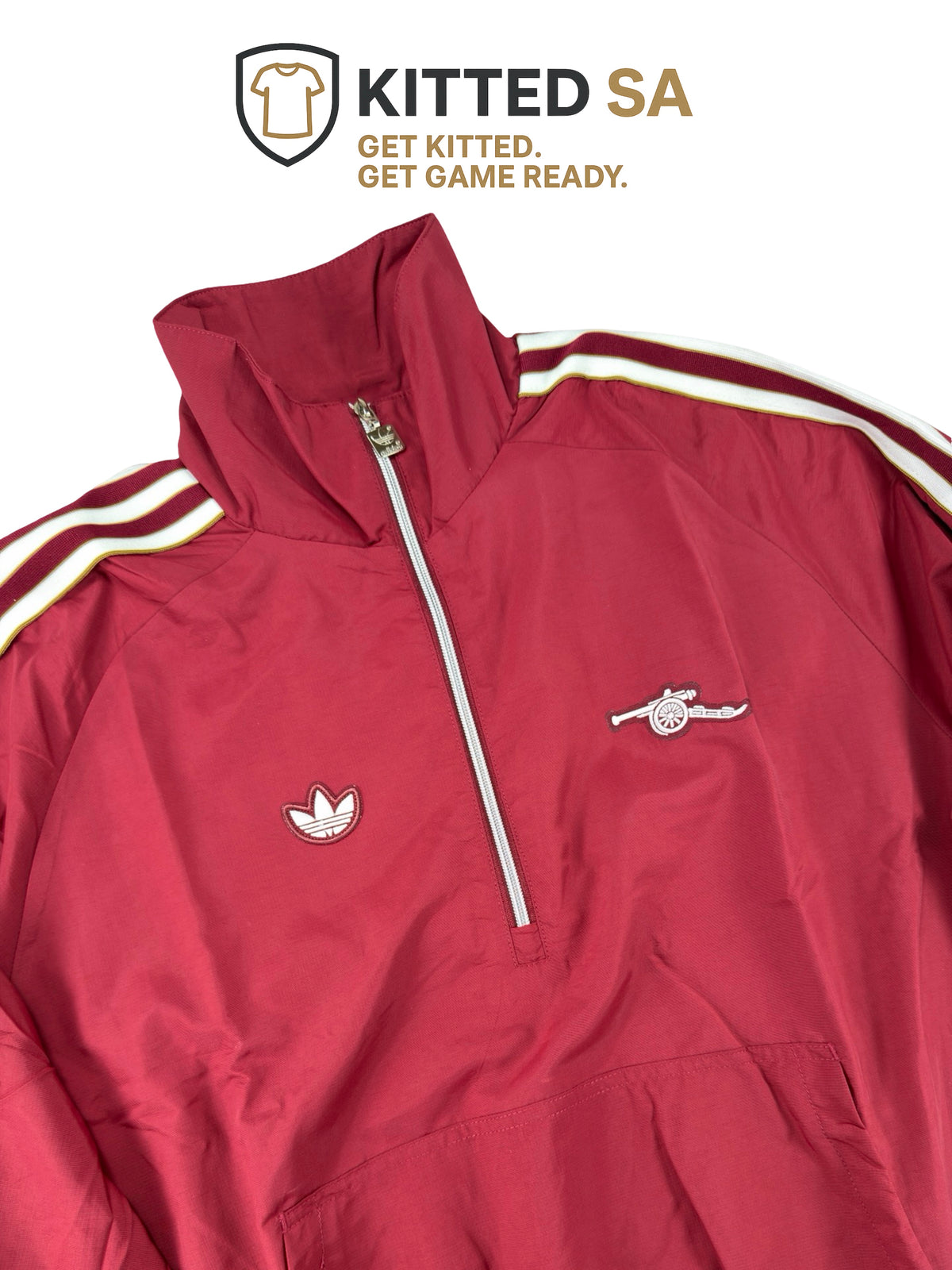 Arsenal Maroon adidas Originals 3/4 Jacket