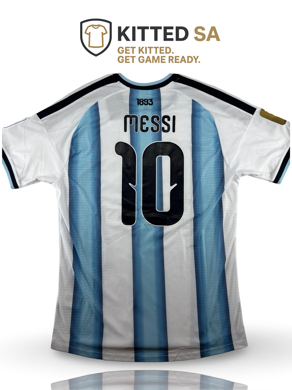 Argentina 2026 Messi Legacy World Cup Final Home Player Edition Kit