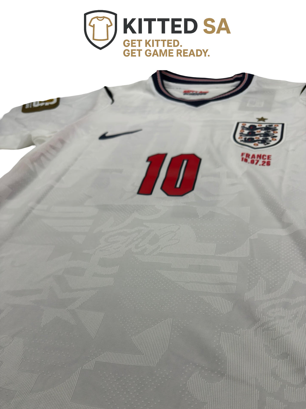 England 2026 Bellingham World Cup Third Place Home Player Edition Kit