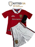 Manchester United 1999 Champions League Final Kids Kit with Shorts & Socks