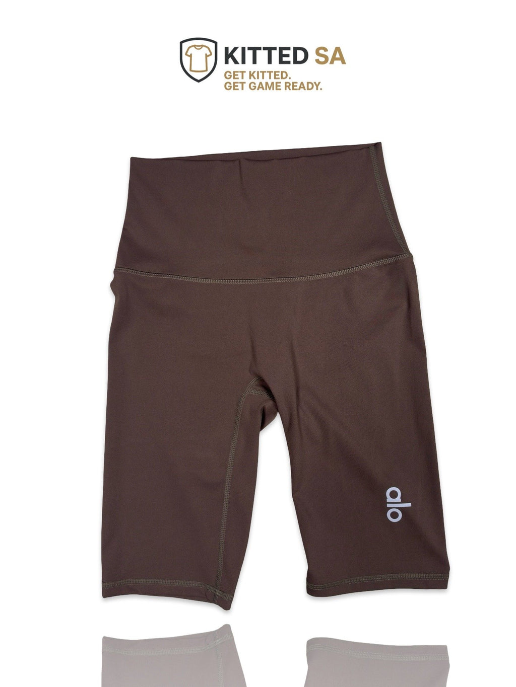 Alo High-Waist Biker Shorts – Chocolate Brown
