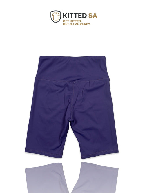 Alo High-Waist Biker Shorts – Deep Violet