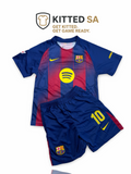 Barcelona 2025/26 Lamine Yamal Home Kids Kit with Shorts