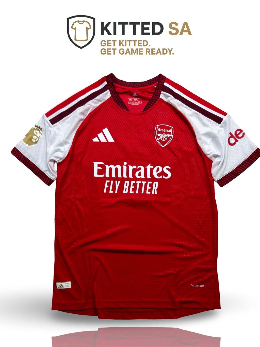 Arsenal 2026/27 Champions 26 Home Player Edition Kit