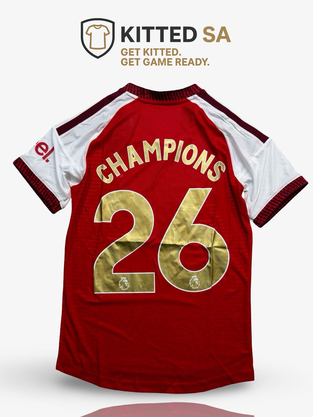 Arsenal 2026/27 Champions 26 Home Player Edition Kit