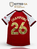 Arsenal 2026/27 Champions 26 Home Player Edition Kit