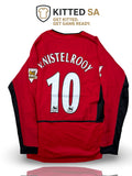 Manchester United 02/03 Van Nistelrooy Long Sleeve Home Kit