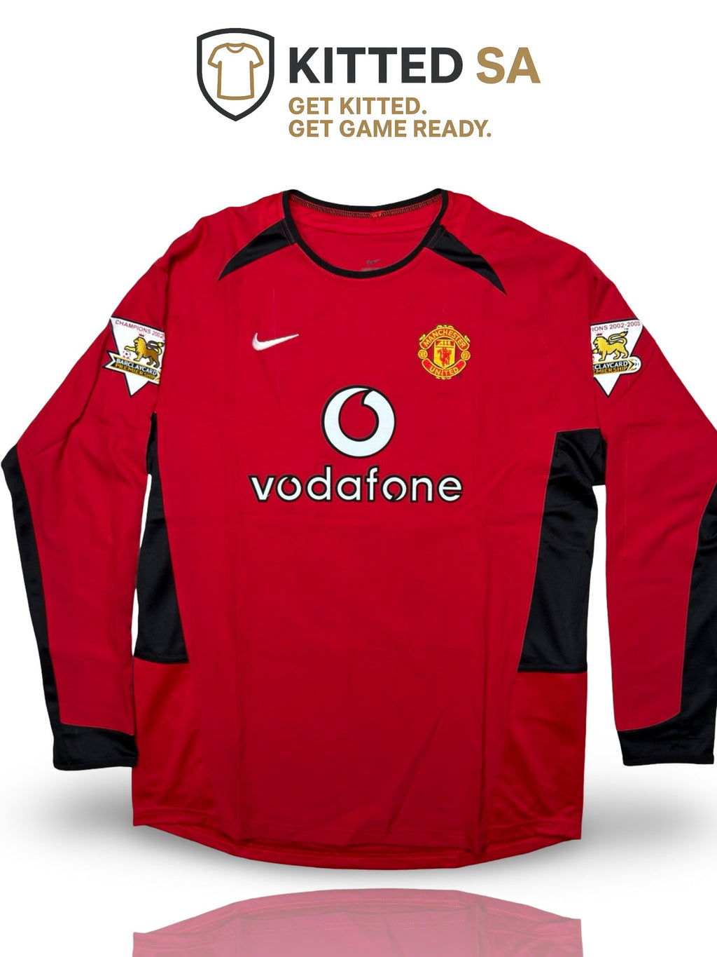 Manchester United 02/03 Van Nistelrooy Long Sleeve Home Kit