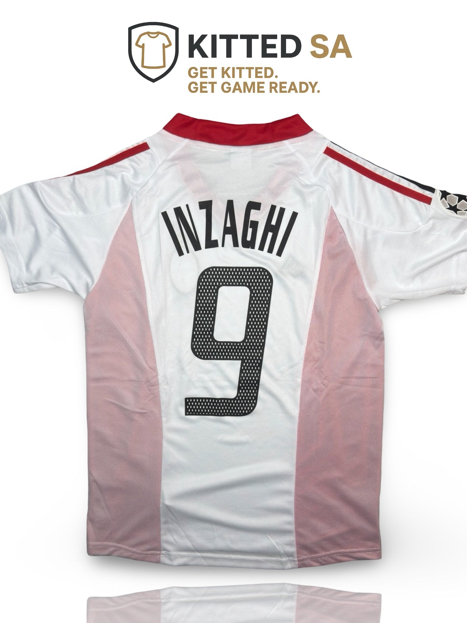 ウェア AC MILAN 02-03 THIRD JERSEY - INZAGHI AC Milan 02/03 Inzaghi Champions League Final Away Kit – KITTED SA