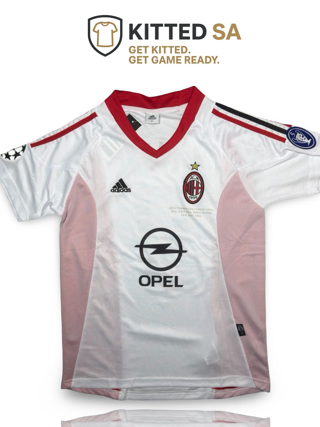 AC Milan 02/03 Inzaghi Champions League Final Away Kit