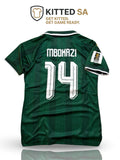 Bafana Bafana 2026 Mbokazi Away World Cup Player Edition Kit South Africa